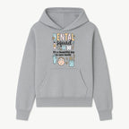 Dental Squad Fun Art Print - Cute Tooth & Dentist Design, Positive Dental Hygiene Quote for Kids' Room or Office Decor - Hoodie 1758250122099.jpg
