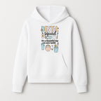 Dental Squad Fun Art Print - Cute Tooth & Dentist Design, Positive Dental Hygiene Quote for Kids' Room or Office Decor - Hoodie 1758250122251.jpg