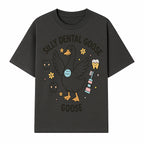 Silly Dental Goose Graphic Tee for Kids - Cute Toothbrush & Teeth Design, Fun Animal Apparel for Children's Dental Hygiene Awareness - T-shirt 1758250122600.jpg