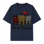 Merry Christmas Tooth Decor, Cute Dental Holiday Art, Christmas Plaid Teeth Design, Festive Dental Gifts for Dentists and Hygienists - T-shirt 1758250122618.jpg
