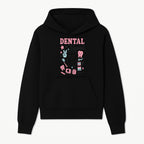 Dental Squad Neon Art Print | Cute Tooth Illustrations | Kids Dental Design | Dental Office Decor | Playful Tooth Brush Graphic - Hoodie 1758250123470.jpg