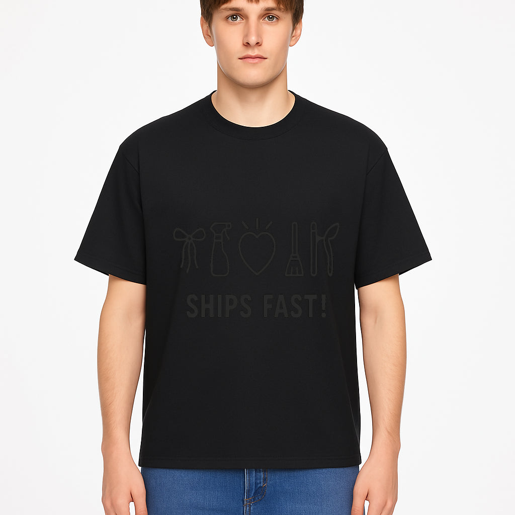 Cleaning Supplies Set with Fast Shipping - Essential Tools for a Sparkling Home - T-shirt 1758250123523.jpg