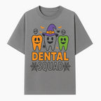 Halloween Dental Squad T-Shirt, Cute Pumpkin Tooth Graphic Tee, Spooky Dentist Apparel for Kids and Adults, Fun Dental Halloween Design - T-shirt 1758250123604.jpg