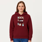 Dental Squad Fun Art Print - Cute Tooth & Dentist Design, Positive Dental Hygiene Quote for Kids' Room or Office Decor - Hoodie 1758250123609.jpg
