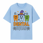 Halloween Dental Squad T-Shirt, Cute Pumpkin Tooth Graphic Tee, Spooky Dentist Apparel for Kids and Adults, Fun Dental Halloween Design - T-shirt 1758250123780.jpg
