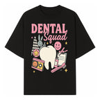 Dental Squad Fun Graphic Tee - Cute Tooth, Bunny, Smiley Faces, Kids' Dental Awareness Shirt, Tooth Fairy Theme - T-shirt 1758250124570.jpg