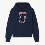 Dental Squad Neon Art Print | Cute Tooth Illustrations | Kids Dental Design | Dental Office Decor | Playful Tooth Brush Graphic - Hoodie 1758250124647.jpg