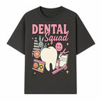 Dental Squad Fun Graphic Tee - Cute Tooth, Bunny, Smiley Faces, Kids' Dental Awareness Shirt, Tooth Fairy Theme - T-shirt 1758250124738.jpg