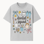 Dental Squad Cute Tooth-Themed Art Print, Kids Dentistry Decor, Fun Dental Hygiene Illustrations, Children's Room Wall Art - T-shirt 1758250124993.jpg
