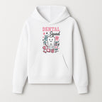 Dental Squad Neon Art Print | Cute Tooth Illustrations | Kids Dental Design | Dental Office Decor | Playful Tooth Brush Graphic - Hoodie 1758250125118.jpg