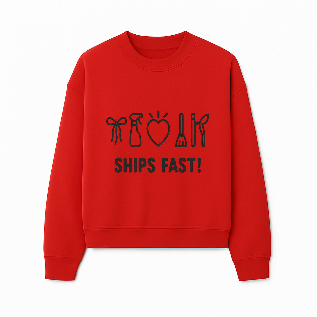 Cleaning Supplies Set with Fast Shipping - Essential Tools for a Sparkling Home - Sweatshirt 1758250125233.jpg