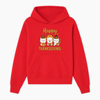 Cute Thanksgiving Cats Decor - Happy Thanksgiving Design with Kittens, Pumpkin, and Pie - Fall Holiday Art for Home Decor and Gifts - Hoodie 1758250125492.jpg