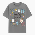 Dental Squad Cute Tooth-Themed Art Print, Kids Dentistry Decor, Fun Dental Hygiene Illustrations, Children's Room Wall Art - T-shirt 1758250125589.jpg