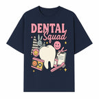 Dental Squad Fun Graphic Tee - Cute Tooth, Bunny, Smiley Faces, Kids' Dental Awareness Shirt, Tooth Fairy Theme - T-shirt 1758250125670.jpg