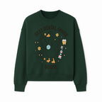 Silly Dental Goose Graphic Tee for Kids - Cute Toothbrush & Teeth Design, Fun Animal Apparel for Children's Dental Hygiene Awareness - Sweatshirt 1758250125865.jpg