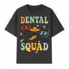 Dental Squad Beach Party T-Shirt, Cute Tooth Characters, Summer Fun, Kids Graphic Tee, Funny Dental Humor, Cartoon Design - T-shirt 1758250126072.jpg