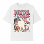 Dental Squad Fun Graphic Tee - Cute Tooth, Bunny, Smiley Faces, Kids' Dental Awareness Shirt, Tooth Fairy Theme - T-shirt 1758250126162.jpg