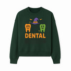 Halloween Dental Squad T-Shirt, Cute Pumpkin Tooth Graphic Tee, Spooky Dentist Apparel for Kids and Adults, Fun Dental Halloween Design - Sweatshirt 1758250126493.jpg
