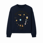 Silly Dental Goose Graphic Tee for Kids - Cute Toothbrush & Teeth Design, Fun Animal Apparel for Children's Dental Hygiene Awareness - Sweatshirt 1758250126590.jpg