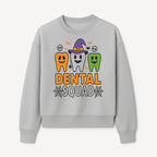 Halloween Dental Squad T-Shirt, Cute Pumpkin Tooth Graphic Tee, Spooky Dentist Apparel for Kids and Adults, Fun Dental Halloween Design - Sweatshirt 1758250126604.jpg