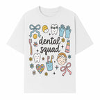 Dental Squad Cute Tooth-Themed Art Print, Kids Dentistry Decor, Fun Dental Hygiene Illustrations, Children's Room Wall Art - T-shirt 1758250126700.jpg