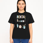 Dental Squad Fun Art Print - Cute Tooth & Dentist Design, Positive Dental Hygiene Quote for Kids' Room or Office Decor - T-shirt 1758250126922.jpg