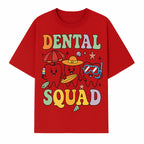 Dental Squad Beach Party T-Shirt, Cute Tooth Characters, Summer Fun, Kids Graphic Tee, Funny Dental Humor, Cartoon Design - T-shirt 1758250127059.jpg