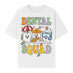 Dental Squad Beach Party T-Shirt, Cute Tooth Characters, Summer Fun, Kids Graphic Tee, Funny Dental Humor, Cartoon Design - T-shirt 1758250127371.jpg