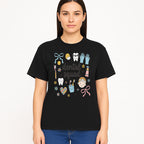 Dental Squad Cute Tooth-Themed Art Print, Kids Dentistry Decor, Fun Dental Hygiene Illustrations, Children's Room Wall Art - T-shirt 1758250128025.jpg