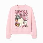 Dental Squad Fun Graphic Tee - Cute Tooth, Bunny, Smiley Faces, Kids' Dental Awareness Shirt, Tooth Fairy Theme - Sweatshirt 1758250128625.jpg