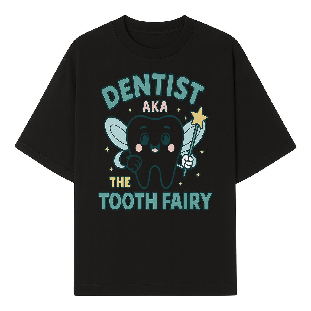 Tooth Fairy Dentist Cute Cartoon Shirt for Kids - Fun Dental Humor Tees - T-shirt 1758250128887.jpg