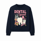 Dental Squad Fun Graphic Tee - Cute Tooth, Bunny, Smiley Faces, Kids' Dental Awareness Shirt, Tooth Fairy Theme - Sweatshirt 1758250128911.jpg