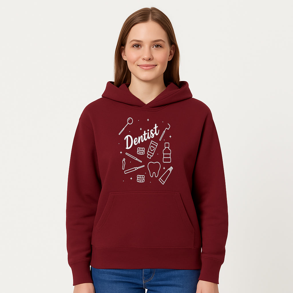 Funny Dentist Themed Wall Art - Dental Tools, Tooth & Hygiene Illustration - Unique Gift for Dental Professionals and Enthusiasts - Hoodie 1758250129165.jpg