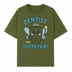 Tooth Fairy Dentist Cute Cartoon Shirt for Kids - Fun Dental Humor Tees - T-shirt 1758250129245.jpg