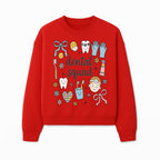 Dental Squad Cute Tooth-Themed Art Print, Kids Dentistry Decor, Fun Dental Hygiene Illustrations, Children's Room Wall Art - Sweatshirt 1758250129431.jpg