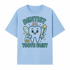 Tooth Fairy Dentist Cute Cartoon Shirt for Kids - Fun Dental Humor Tees - T-shirt 1758250129664.jpg