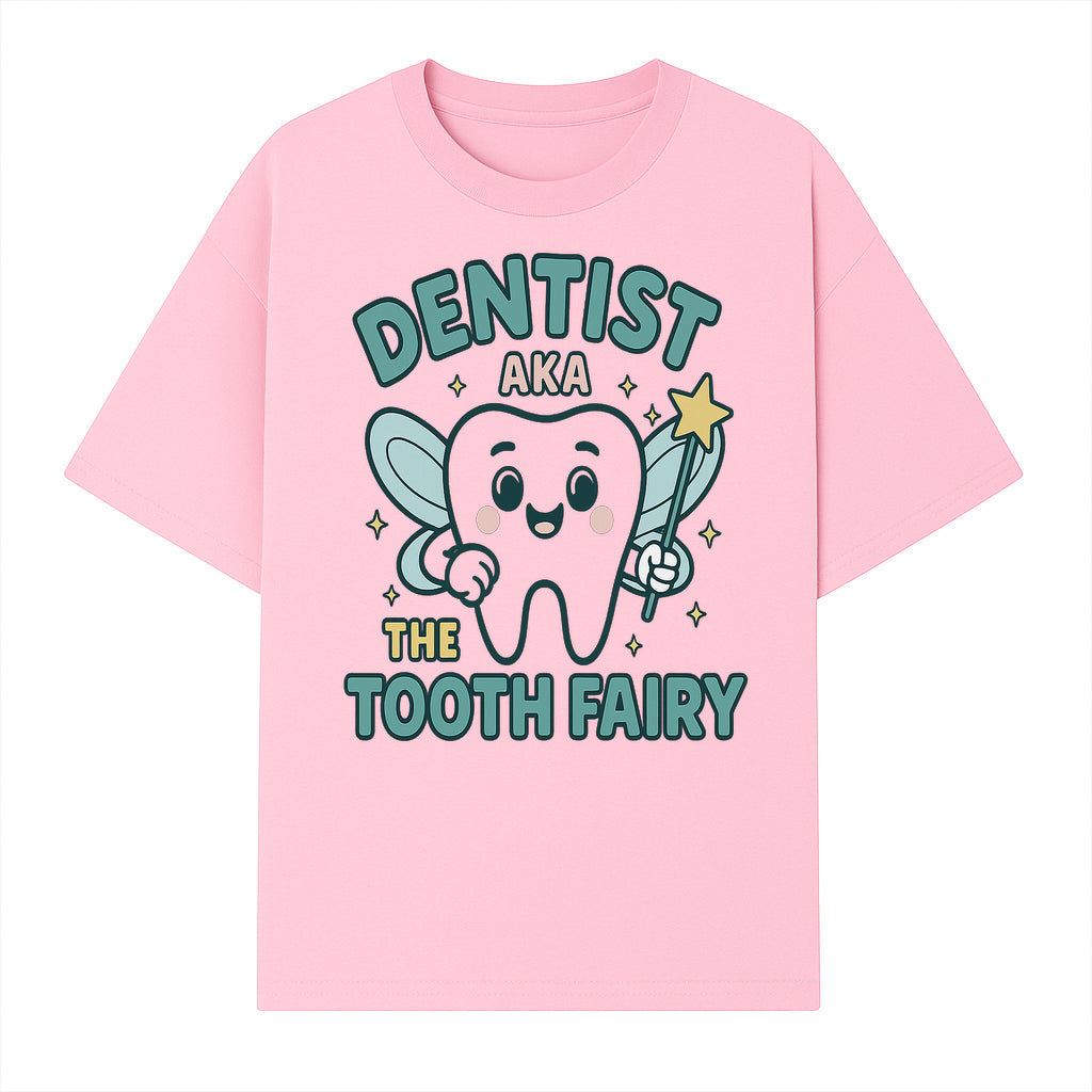 Tooth Fairy Dentist Cute Cartoon Shirt for Kids - Fun Dental Humor Tees - T-shirt 1758250129788.jpg