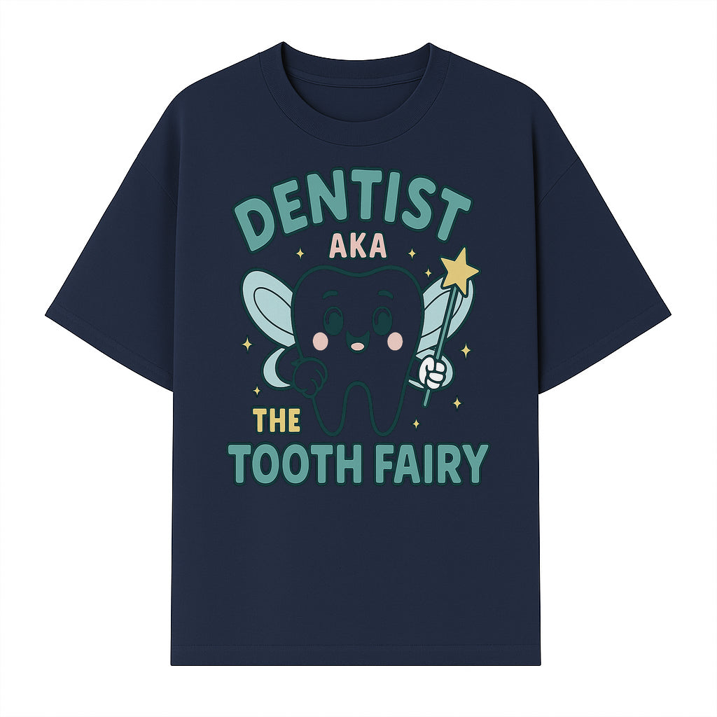 Tooth Fairy Dentist Cute Cartoon Shirt for Kids - Fun Dental Humor Tees - T-shirt 1758250130132.jpg
