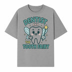 Tooth Fairy Dentist Cute Cartoon Shirt for Kids - Fun Dental Humor Tees - T-shirt 1758250130430.jpg