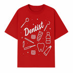Funny Dentist Themed Wall Art - Dental Tools, Tooth & Hygiene Illustration - Unique Gift for Dental Professionals and Enthusiasts - T-shirt 1758250130678.jpg