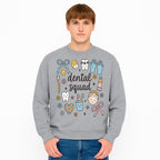 Dental Squad Cute Tooth-Themed Art Print, Kids Dentistry Decor, Fun Dental Hygiene Illustrations, Children's Room Wall Art - Sweatshirt 1758250130861.jpg