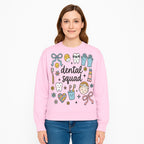 Dental Squad Cute Tooth-Themed Art Print, Kids Dentistry Decor, Fun Dental Hygiene Illustrations, Children's Room Wall Art - Sweatshirt 1758250130997.jpg