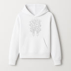 Floral Tooth Design Art Print | Dental Decor | Flower Illustration | Botanical Tooth Artwork for Dentistry Lovers - Hoodie 1758250131313.jpg