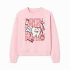 Cute Dental Tooth with Wings Graphic - Dental Care Humor, Teeth Theme, Dental Hygiene Illustration, Kids Dental Gifts - Sweatshirt 1758250131682.jpg