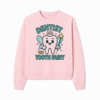 Tooth Fairy Dentist Cute Cartoon Shirt for Kids - Fun Dental Humor Tees - Sweatshirt 1758250132986.jpg