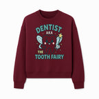 Tooth Fairy Dentist Cute Cartoon Shirt for Kids - Fun Dental Humor Tees - Sweatshirt 1758250133119.jpg