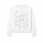 Funny Dentist Themed Wall Art - Dental Tools, Tooth & Hygiene Illustration - Unique Gift for Dental Professionals and Enthusiasts - Sweatshirt 1758250134270.jpg