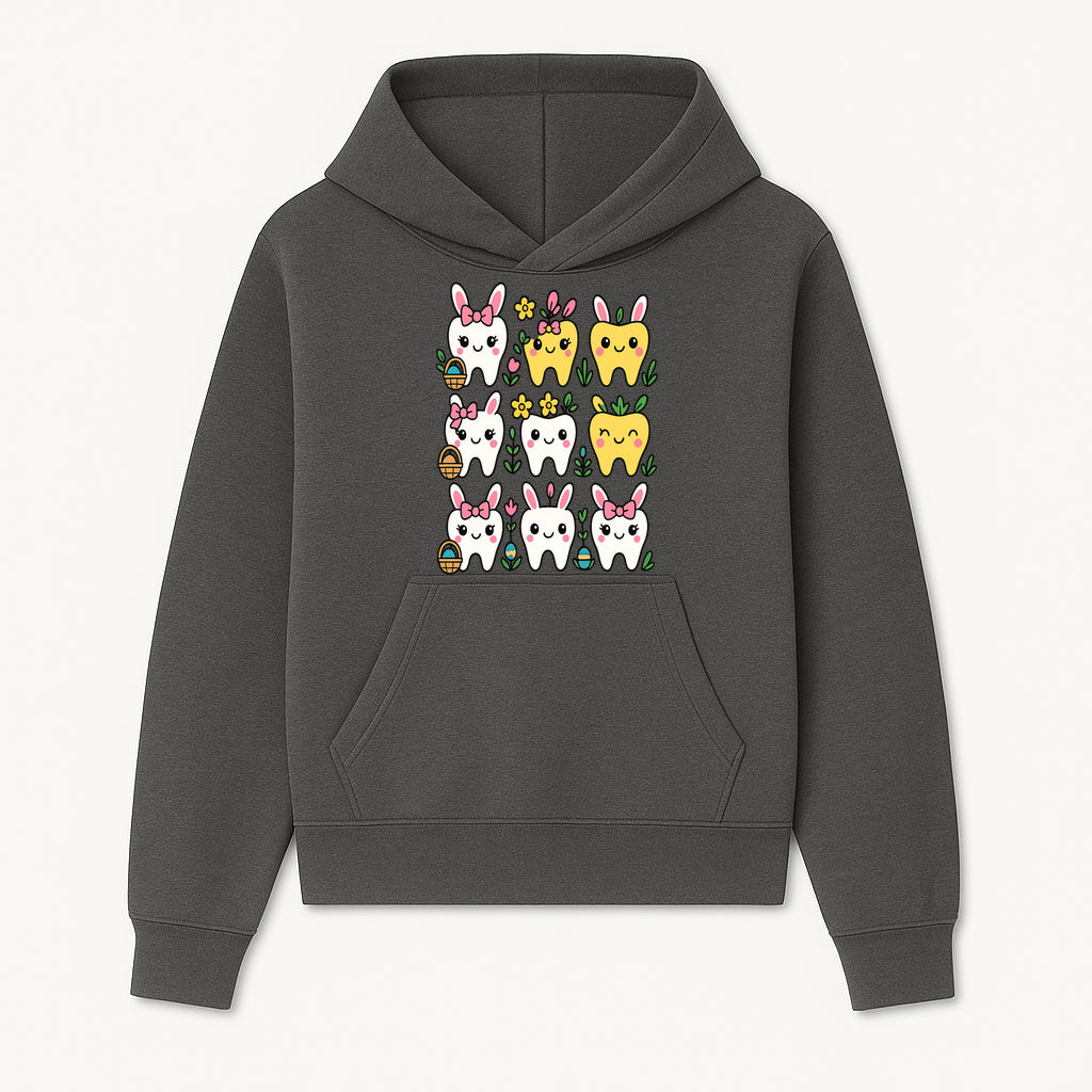 Cute Bunny Teeth Stickers | Easter Tooth Decor | Kawaii Dental Art for Kids | Fun Spring Decorations | Whimsical Tooth and Flower Designs - Hoodie 1758250134498.jpg