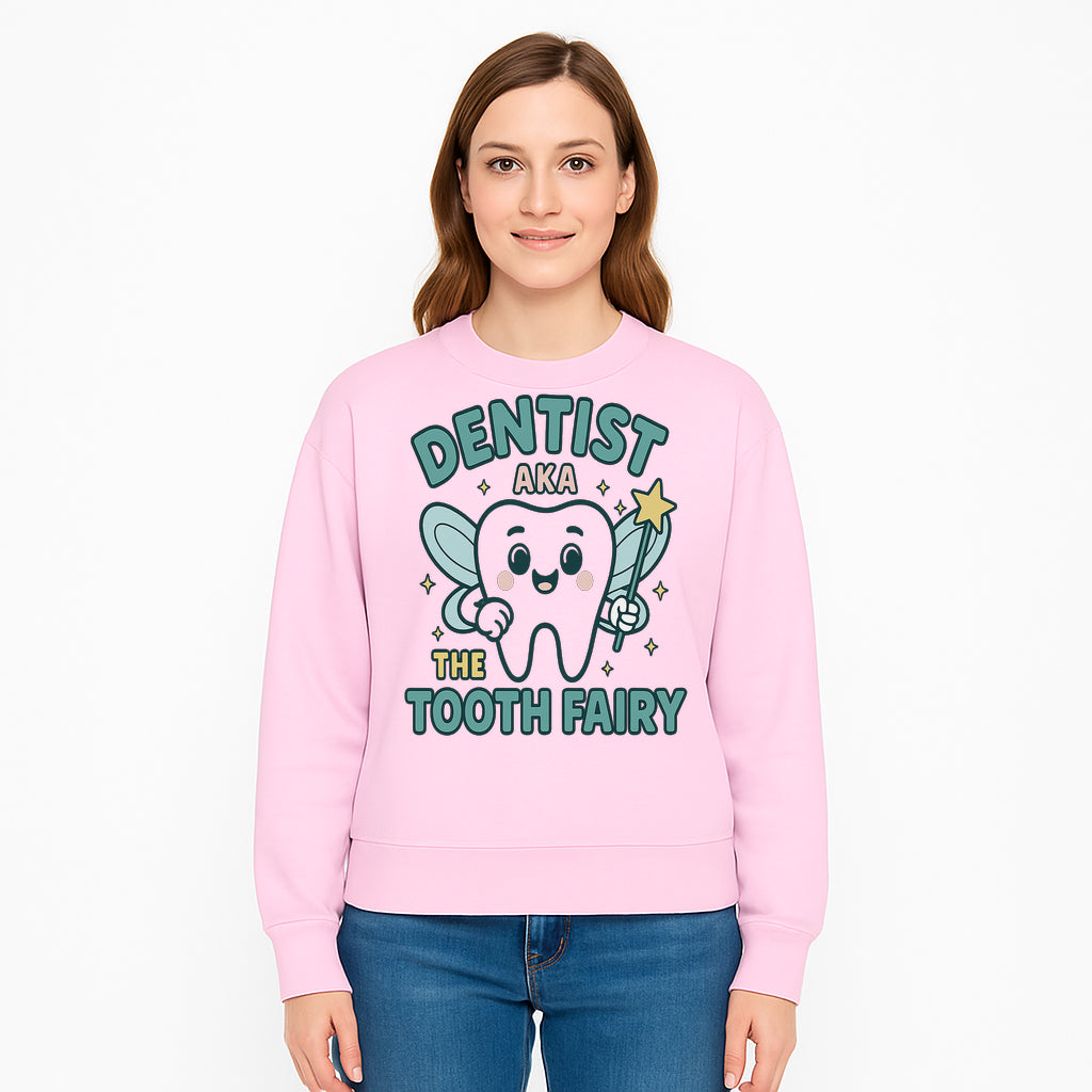 Tooth Fairy Dentist Cute Cartoon Shirt for Kids - Fun Dental Humor Tees - Sweatshirt 1758250135056.jpg