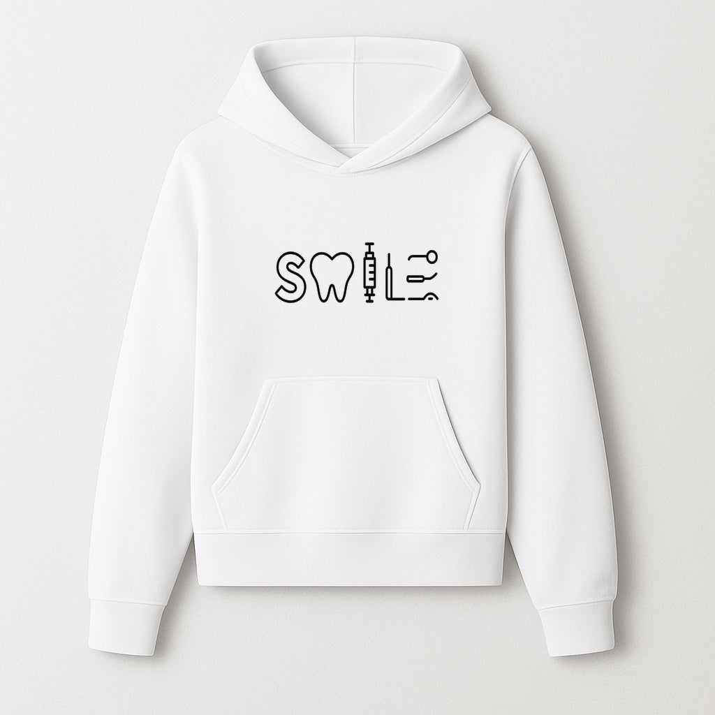 Dental Care Smile Wall Art Tooth, Syringe, and Tools Graphic Print for Dental Office or Home Decor - Hoodie 1758250135122.jpg